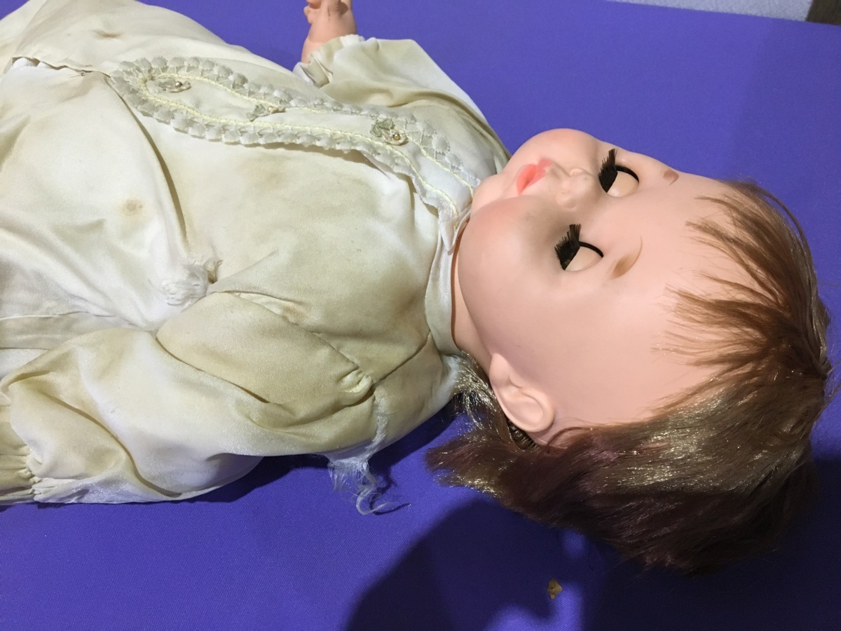 ジャンク品※ タカラ ベビー人形 ソフビ だっこちゃんベビー スリープ
