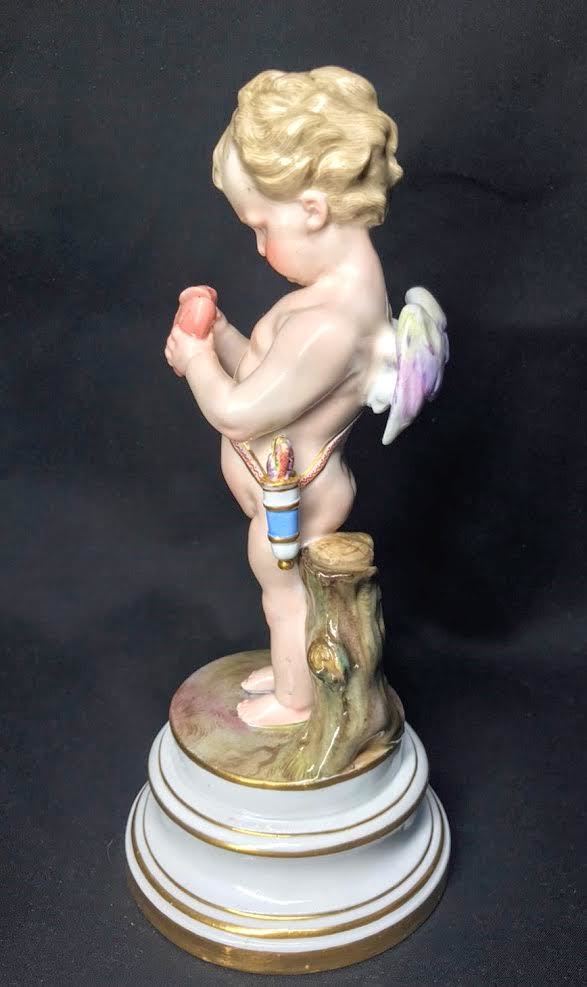 マイセン Meissen 「壊れたハートを持つ天使」 キューピット Lシリーズ