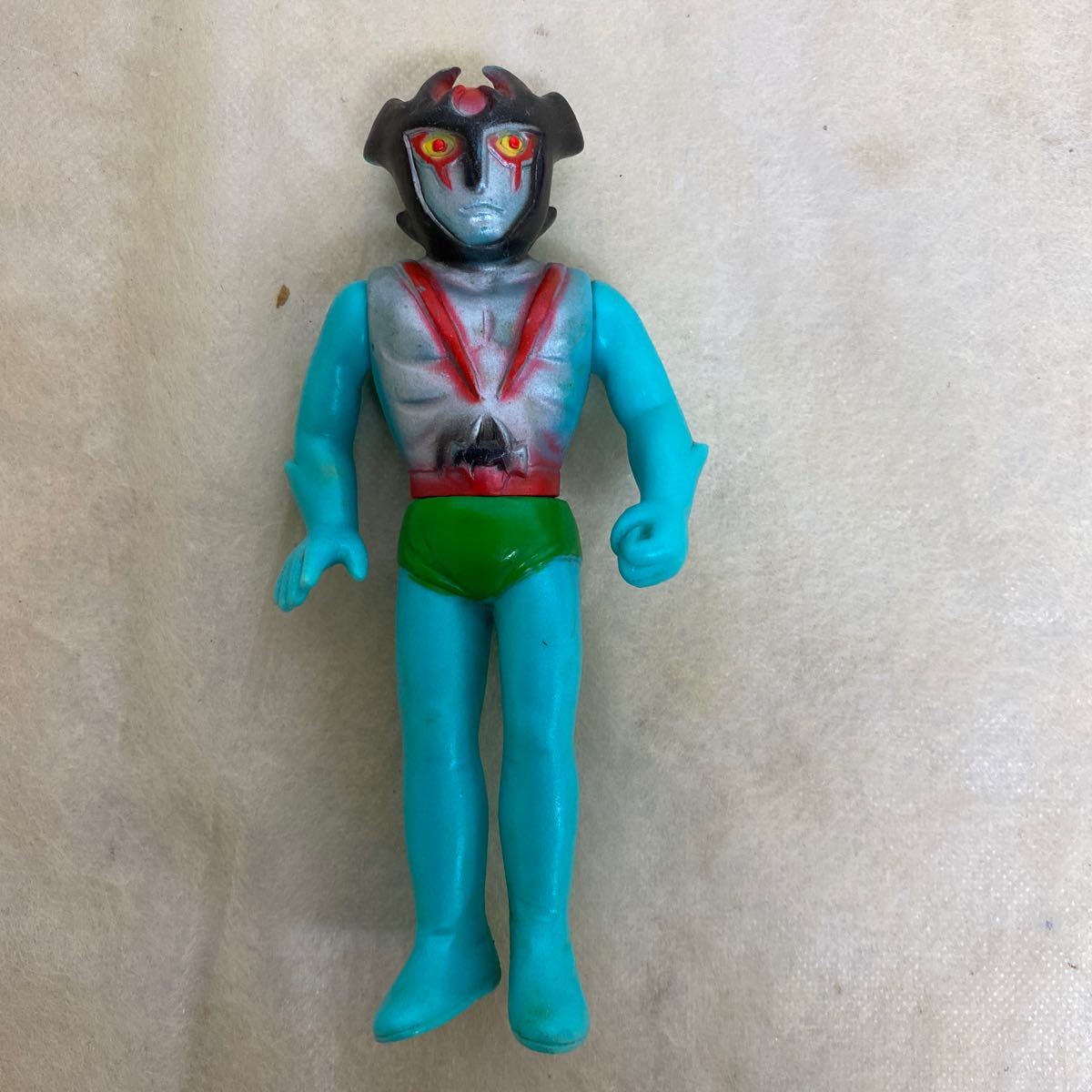 ◇中古 デビルマン ソフビ◇ニセモノ パチ 当時物 人形 昭和レトロ