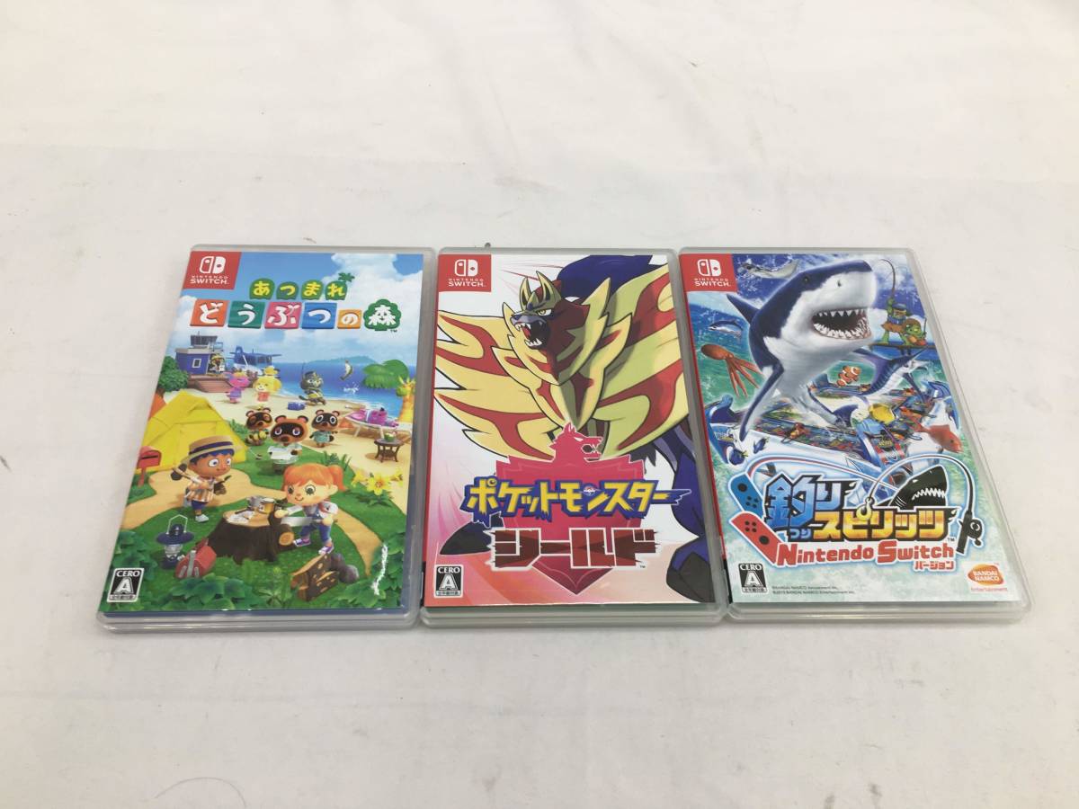 釣りスピリッツ　あつまれどうぶつの森　Nintendo Switch Switch 釣りスピリッツ と あつまれどうぶつの森