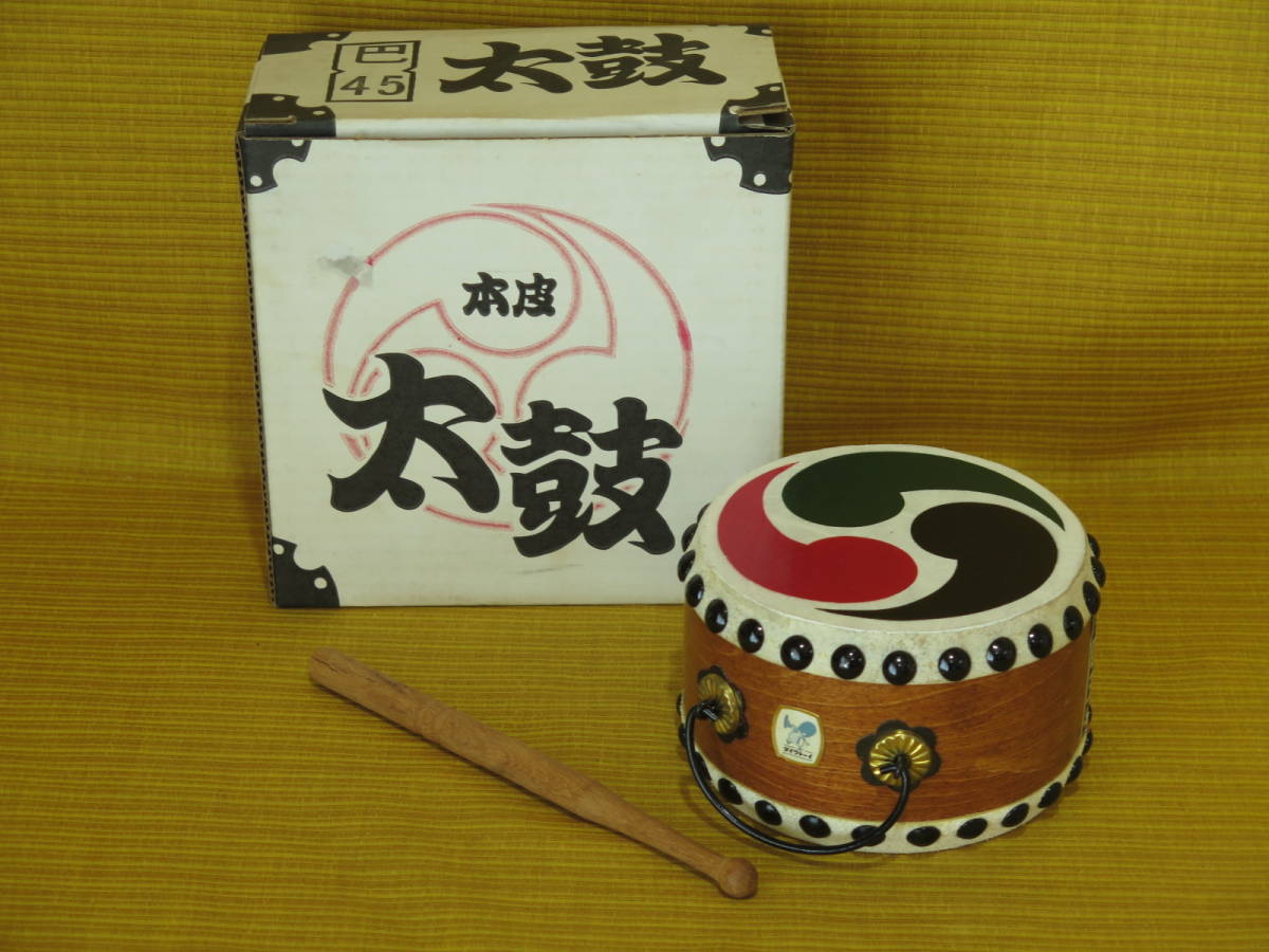 和太鼓 新品未使用 レトロ （ウルトラマン THE 和・楽・器 ULTRAMAN 