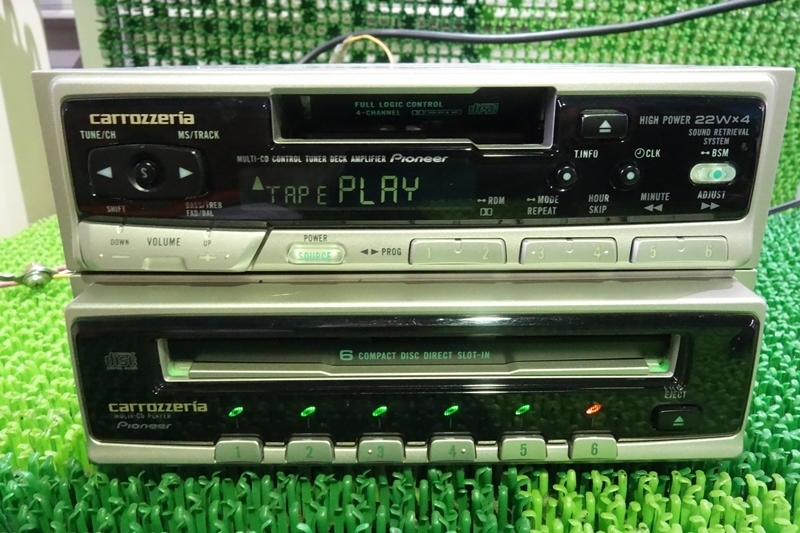 psi』 希少 美品 当時物 旧車 カロッツェリア KEH-P3006 ＆ CDX-PG3096