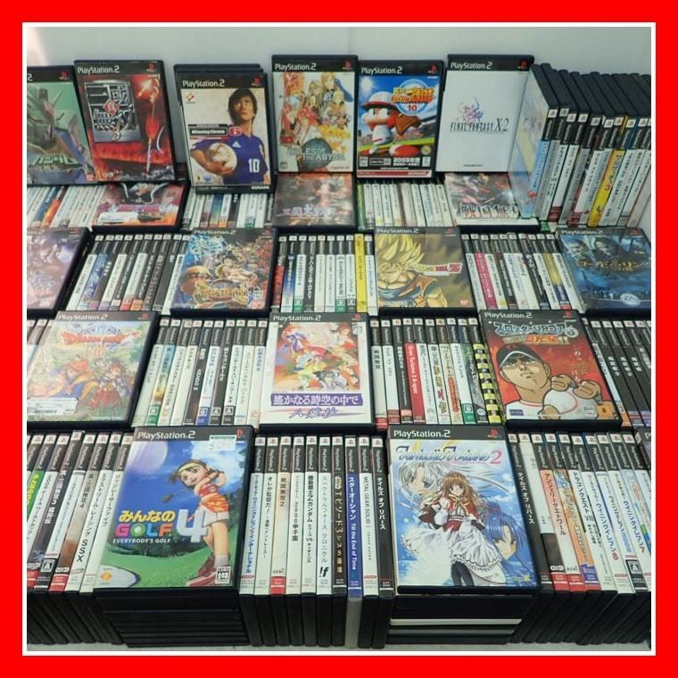 Ps2 プレステ2 ソフト まとめて300本 大量セット 戦国無双 ぼくらの家族 ドラゴンクエスト ドラゴンボール ウィニングイレブン 等 Ca の落札情報詳細 ヤフオク落札価格情報 オークフリー スマートフォン版