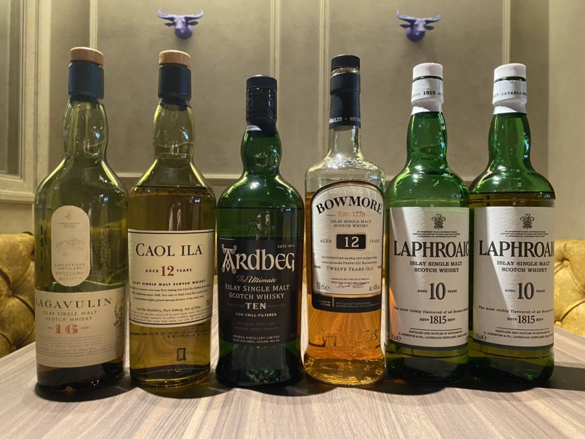 ラガヴーリン16年、ボウモア12年 Lagavulin（ラガヴーリン）16年