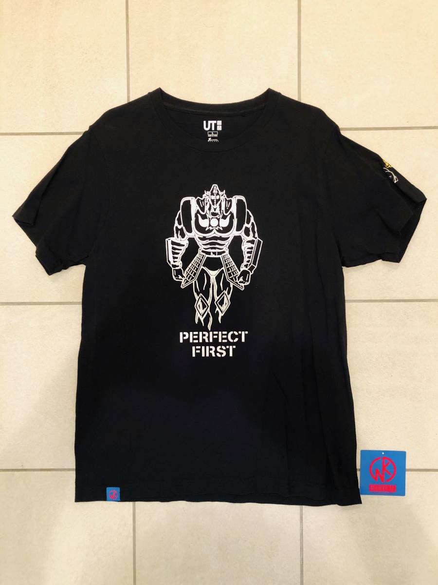 キン肉マン ユニクロ 悪魔将軍 ゴールドマン サタン シルバーマン Ut グラフィックtシャツ 半袖 ブラック ｌ の落札情報詳細 ヤフオク落札価格情報 オークフリー スマートフォン版