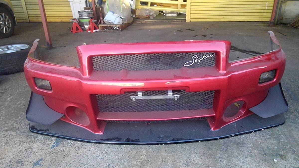 65】R34スカイライン GTR Cウエスト（C－WEST） フロントバンパー