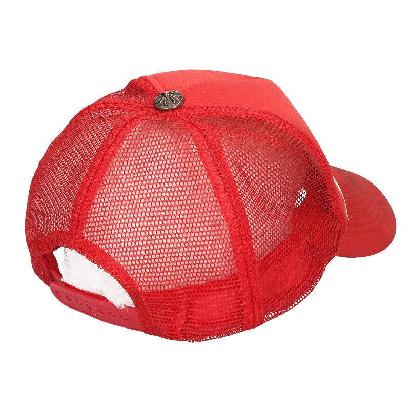 クロムハーツ Chrome Hearts TRUCKER CAP/レザーパッチトラッカー FUCK 最も人気のある製品 クロムハーツ メッシュキャップ FUCK レザー キャップ