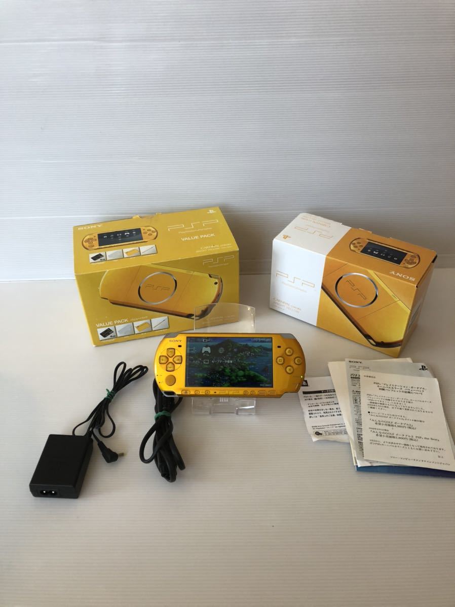 PSP3000 本体 動作確認済み ブライトイエロー(PSP3000本体 PSP3000 本体 動作確認済み ブライトイエロー(PSP3000本体