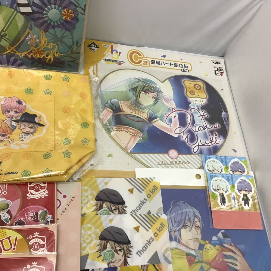 まとめ売り A3 バースデー色紙 スーパーさんかくクン ねこ耳ポーチ 夏組 アクリルキーホルダー 缶バッジ 他 三角 紬 エースリー の落札情報詳細 ヤフオク落札価格情報 オークフリー スマートフォン版