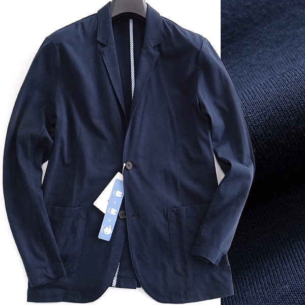 新品 新品 タケオキクチ ジャージー カットソー ジャケット L 紺 J The Shop Tk 春夏 メンズ ブレザー ジャーディガン ストレッチ の落札情報詳細 ヤフオク落札価格情報 オークフリー スマートフォン版