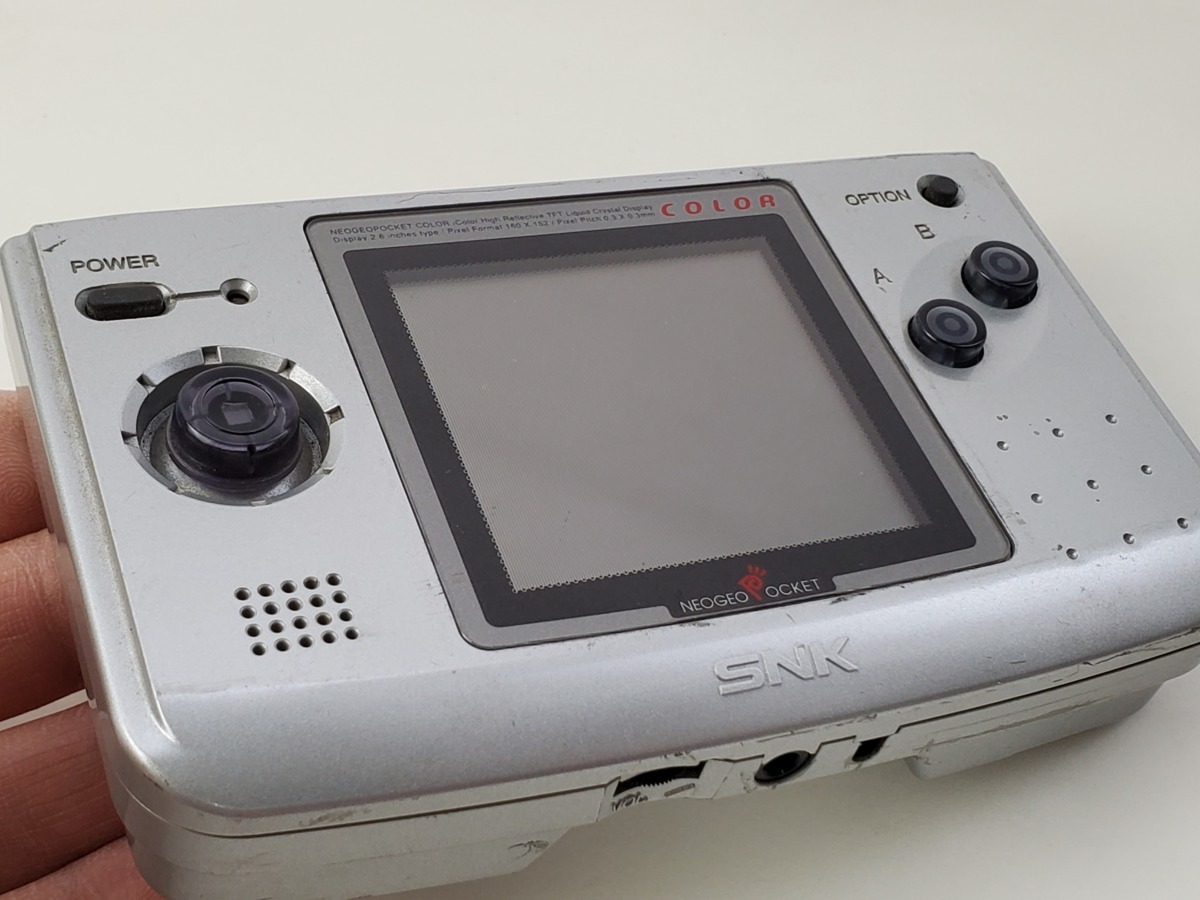 NEOGEO ネオジオポケットカラー クリスタル + ロックマン セット 