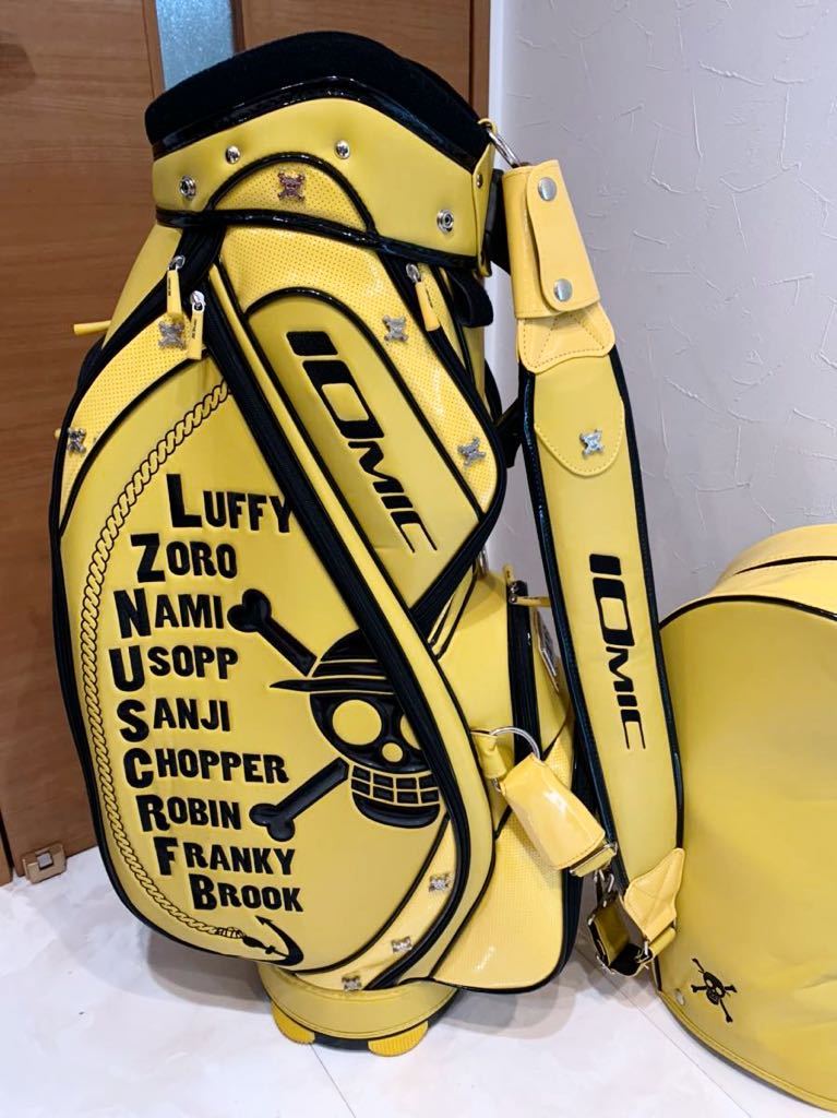 送料無料 超希少 美品 限定 イオミック ワンピース 3点式 キャディバッグ プレート 156 160 本格アスリート イエロー の落札情報詳細 ヤフオク落札価格情報 オークフリー スマートフォン版