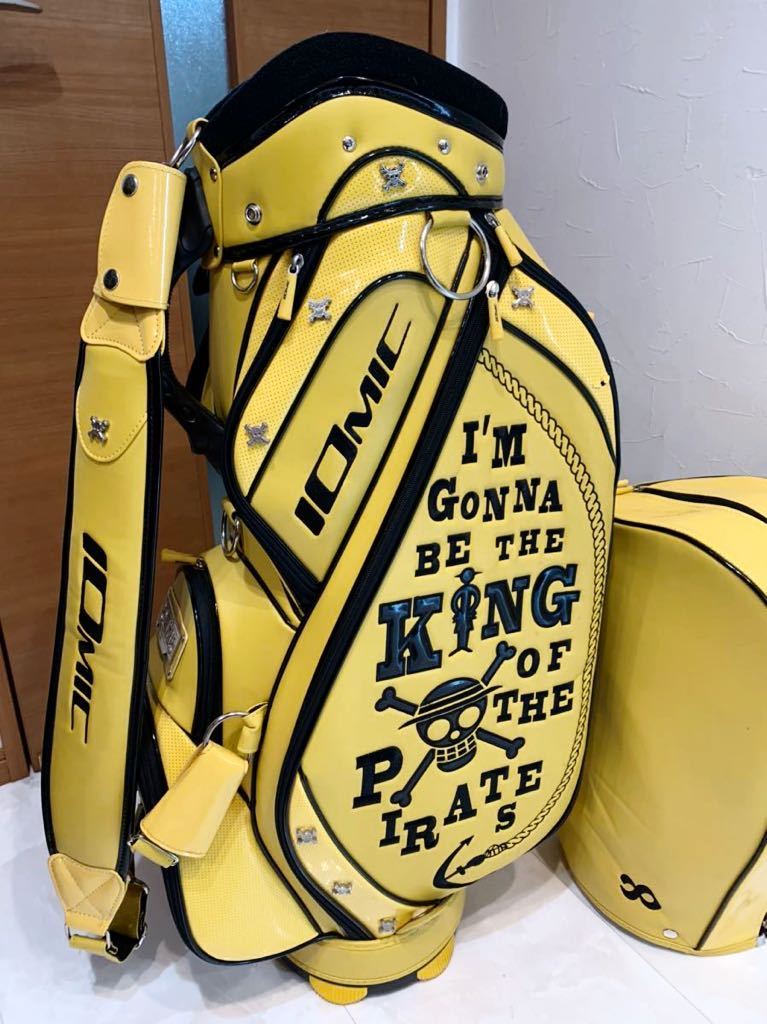 送料無料 超希少 美品 限定 イオミック ワンピース 3点式 キャディバッグ プレート 156 160 本格アスリート イエロー の落札情報詳細 ヤフオク落札価格情報 オークフリー スマートフォン版