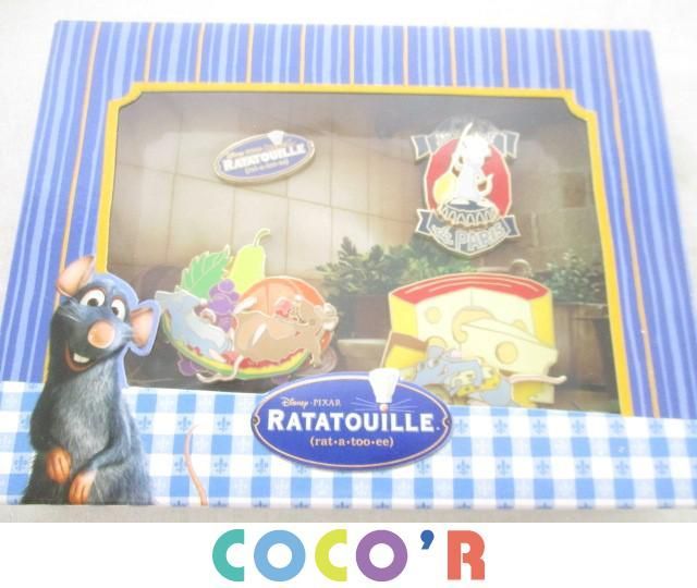 同梱可 良品 ディズニー ピンバッジ わんわん物語 エレクトリカルパレード 01 レミーのおいしいレストラン 4点 グッズセット の落札情報詳細 ヤフオク落札価格情報 オークフリー スマートフォン版