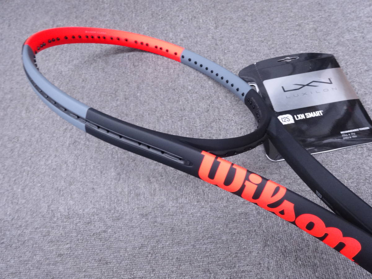 新品 新品未使用品 ウィルソン クラッシュ９８ G3 ガット付 ルキシロン スマート１２５ の落札情報詳細 ヤフオク落札価格情報 オークフリー スマートフォン版