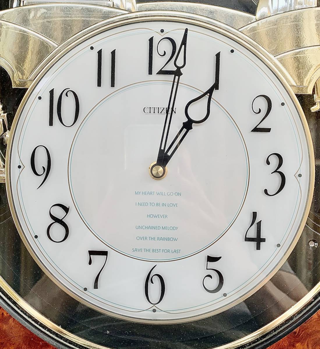 と*様 CITIZEN Freedel 掛時計 メロディ6曲