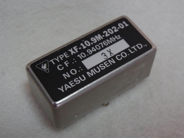 YAESU ヤエス XF-10.9M-202-01 FT-1011用 SSBナローフィルター 未