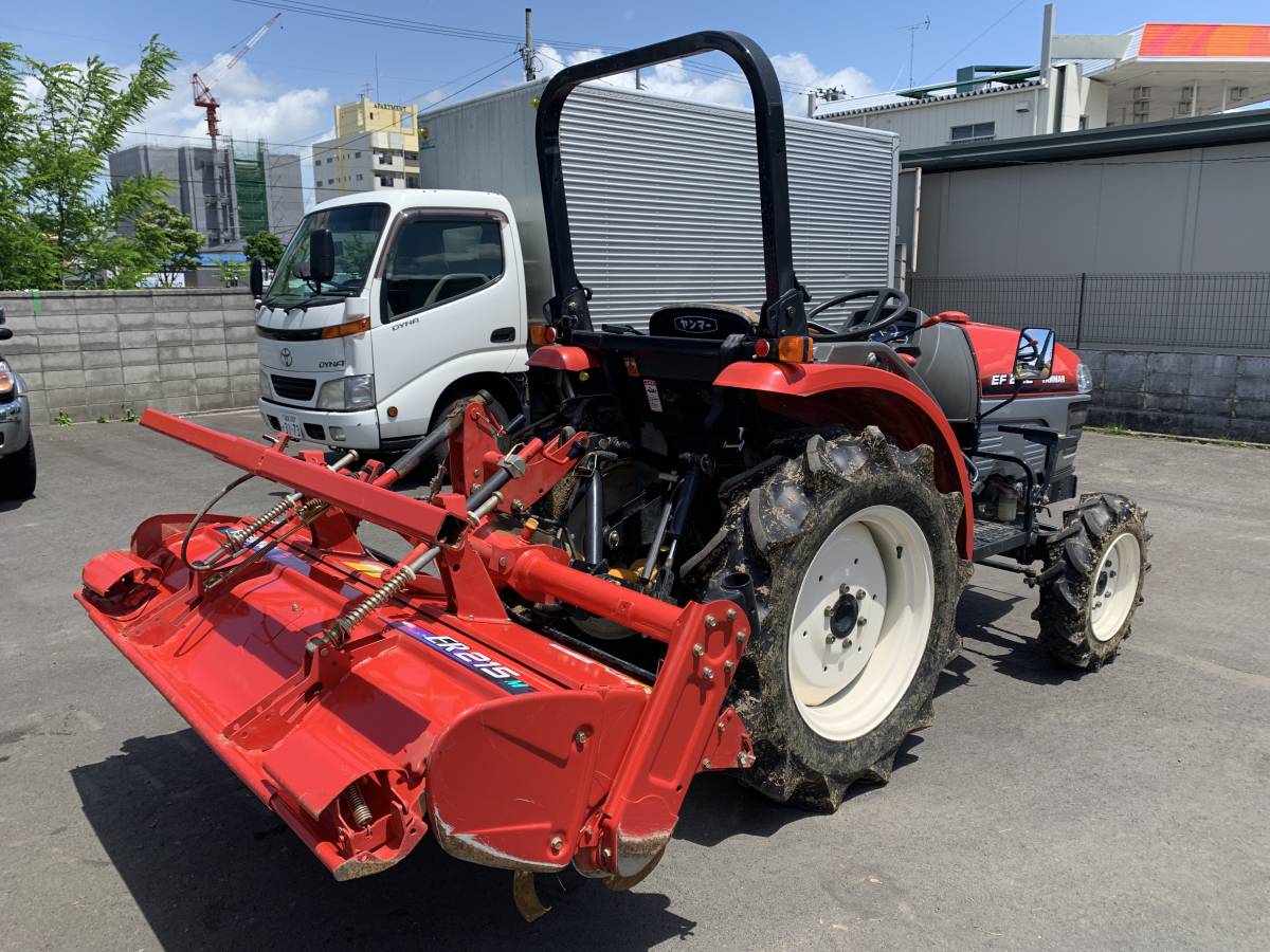 ヤンマー トラクター YT222 キャビン 22馬力 64時間 使用時間少 取説