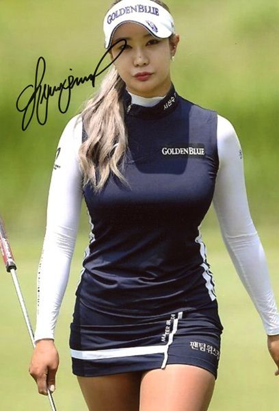 新品】1円☆ ユ・ヒョンジュ L版写真15枚 サイン 巨乳 パンチラ