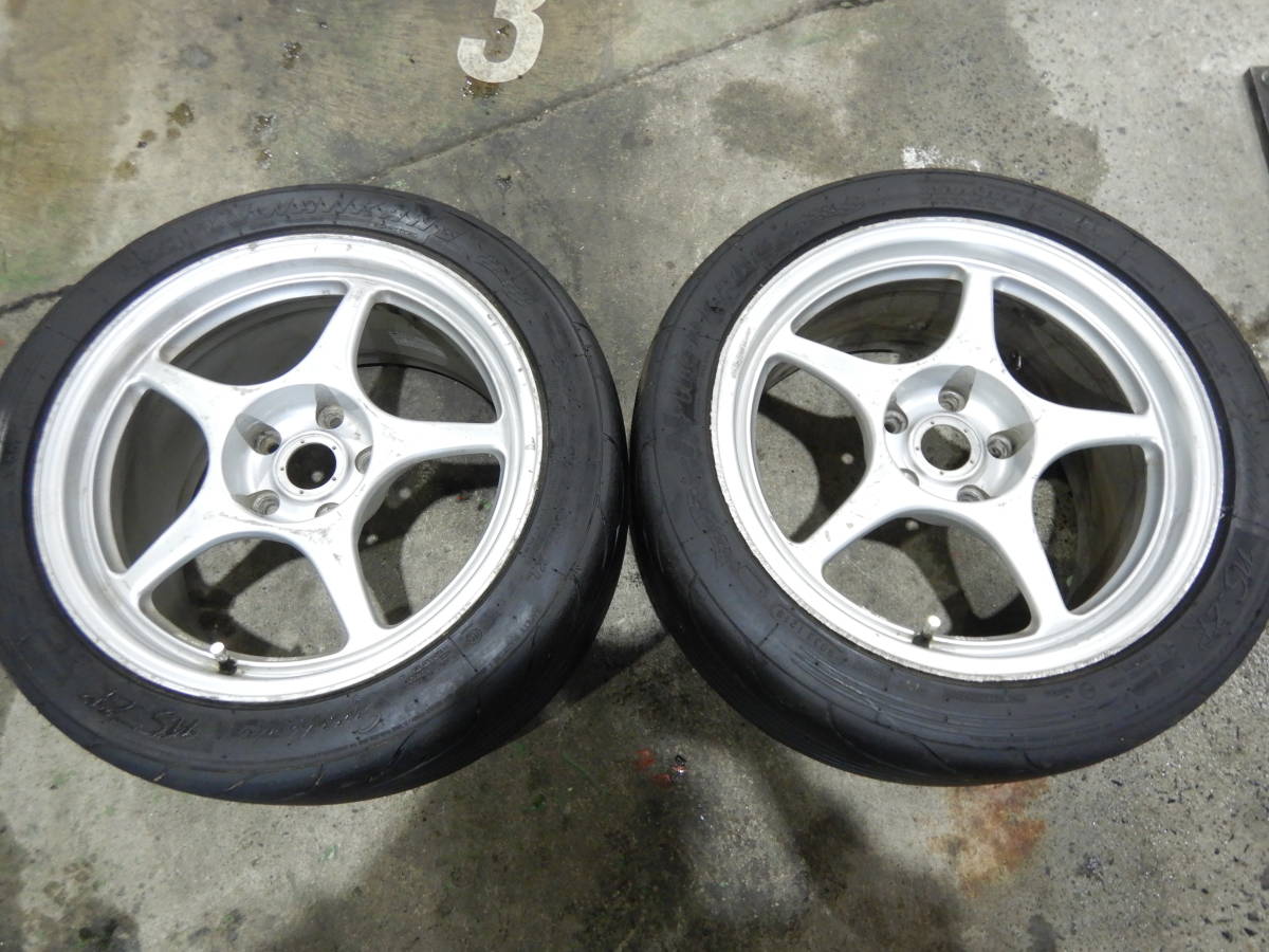 502F】ENKEI レーシング 17インチ 9J 5H-114.3 ナンカン NS-2R 225