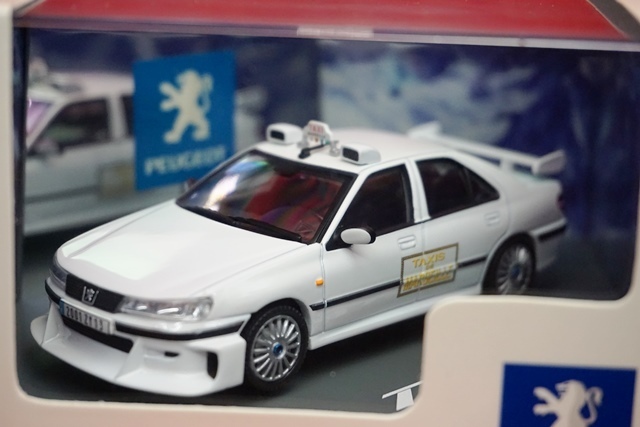 スカイネット 1/43 プジョー406 TAXI2 Ver. (ホワイト) 「TAXI2