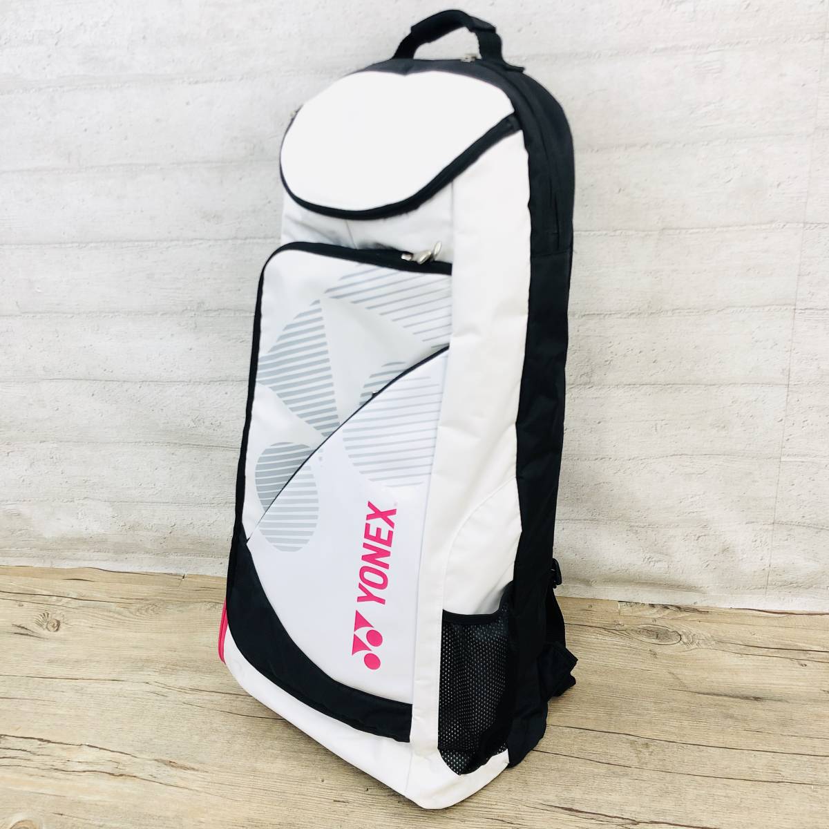 YONEX ヨネックス ラケットバッグ 白 トップ選手に選ばれる「PRO