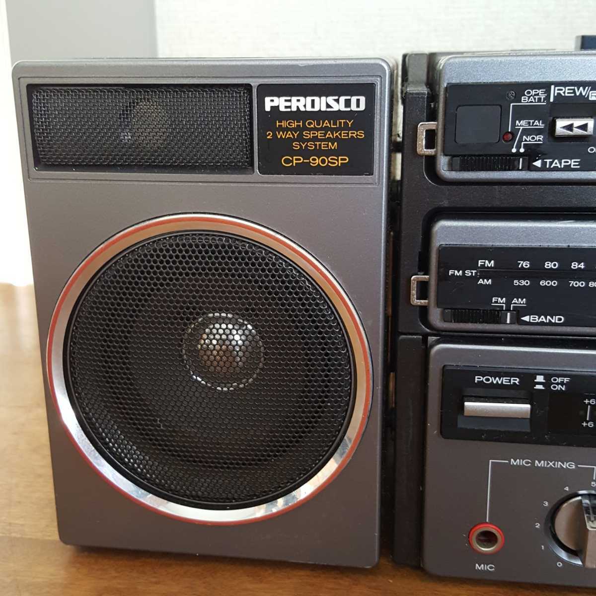 珍品 希少 日立 パディスコ ラジカセ CP-90 PERDISCO CP-90D CP-91D CP