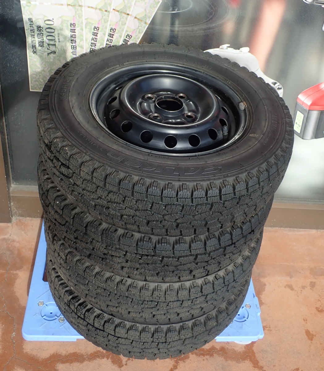 ◎ホイール タイヤ 4本セット 12インチ FALKEN ESPIA スタッドレス