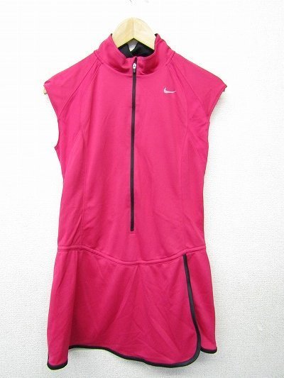 中古 K3791 Nike ナイキ ランニングワンピースmチュニック フィットネス トレーニングウェア ピンク 速乾ドライ 35 の落札情報詳細 ヤフオク落札価格情報 オークフリー スマートフォン版