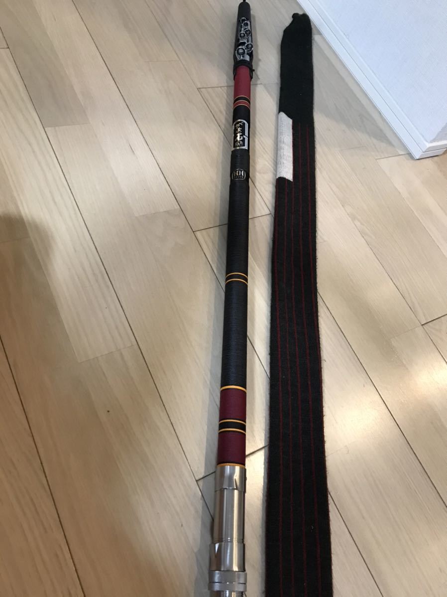 がま石24号5.4m　HHシルバー Yahoo!オークション -「がま石シルバー」(がまかつ) (磯竿)の