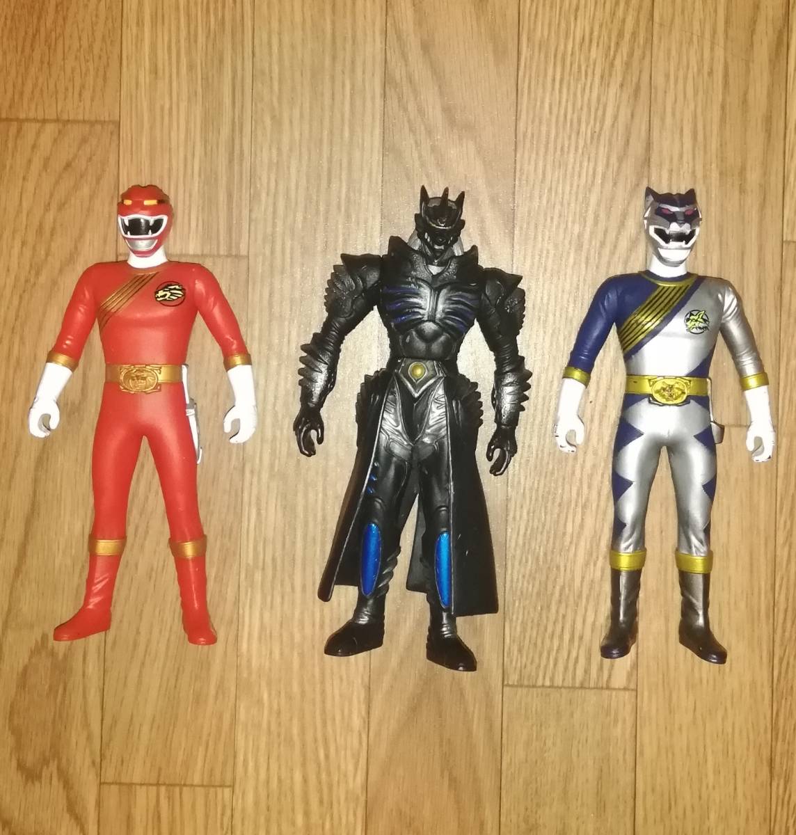 戦隊ヒーローシリーズ デュークオルグ 狼鬼 百獣戦隊ガオレンジャー ソフビ 百獣戦隊ガオレンジャー ガオレッド ガオシルバー デュークオルグ 狼鬼