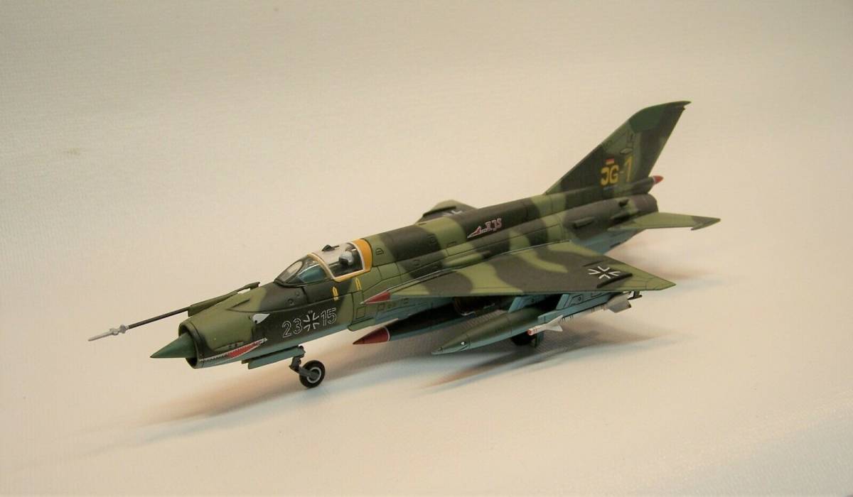 ホビーマスター MiG-21 戦闘機 HA0104 限定品 ドイツ空軍 MiG-21MF JG