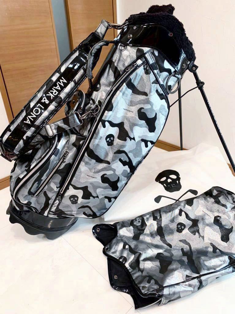 MARK & LONA 迷彩柄スタンドバッグ MARK & LONA 迷彩柄スタンドバッグ MARK&LONA マークアンドロナ