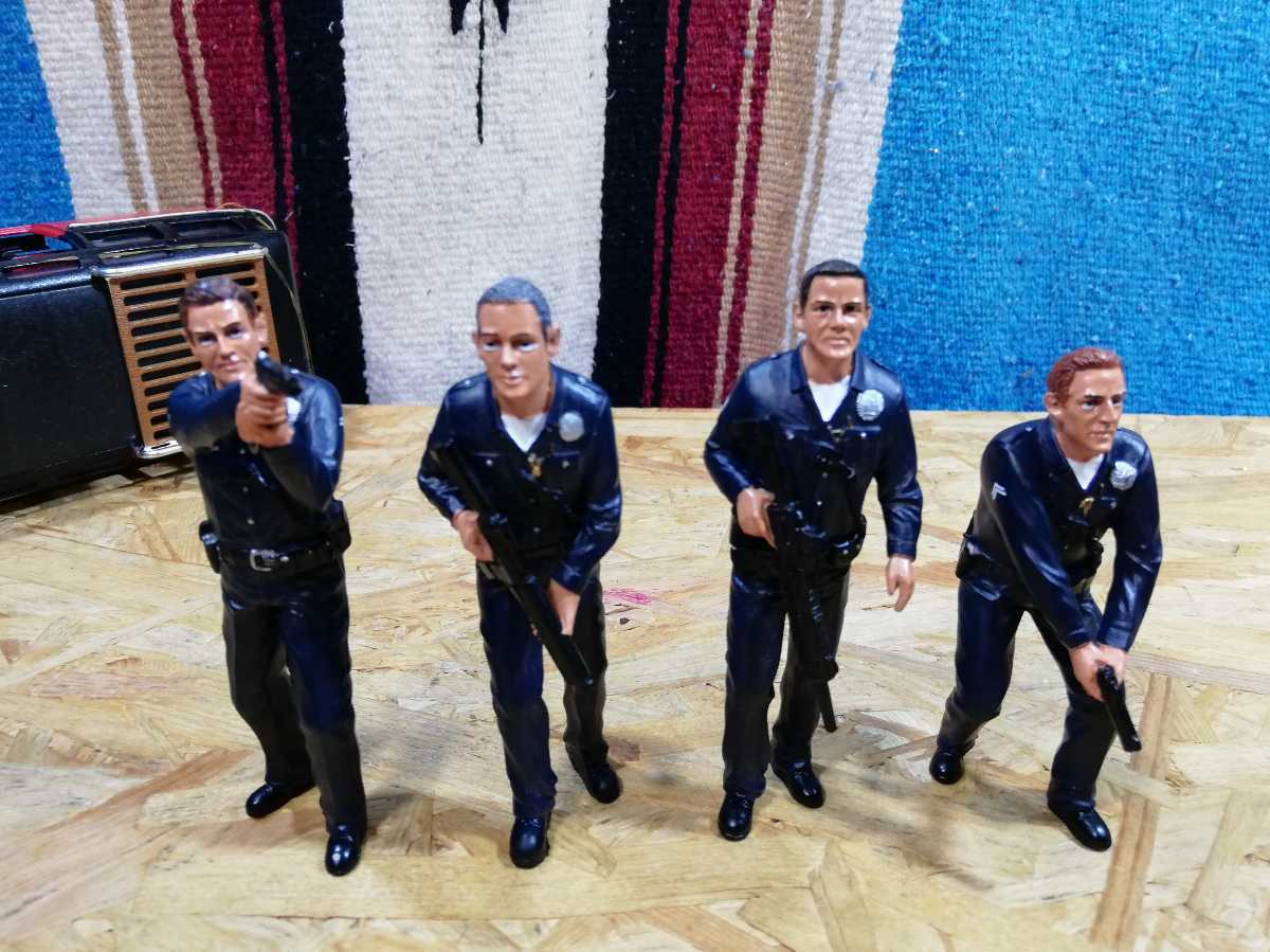 ポリスマン フィギュア 1 18 4体セット 私服警官 アメリカン 外人 アメリカンジオラマ ディスプレイ ストラクチャー 完成品 刑事 の落札情報詳細 ヤフオク落札価格情報 オークフリー スマートフォン版