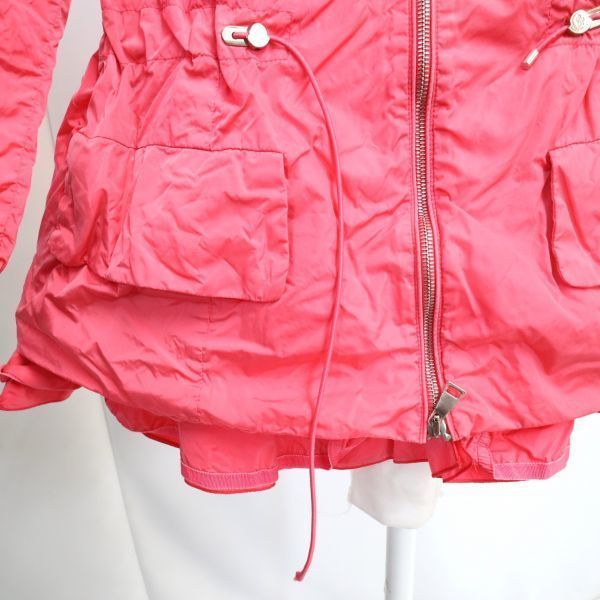Moncler モンクレール ナイロンジャケット スプリングコート フリル スカート ワンピース ピンク レディースm 最落なし 中古 古着 I3973 の落札情報詳細 ヤフオク落札価格情報 オークフリー スマートフォン版