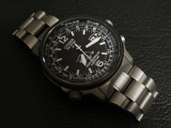 シチズン プロマスター エコドライブ PMD56-2772 美品 チタン 電波  