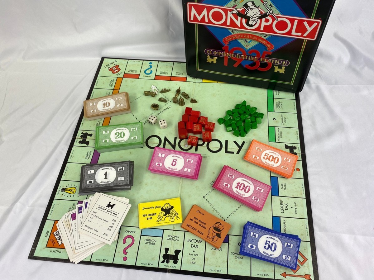 希少　マスターモノポリー1935　スーツケース版　レトロ　ボードゲーム ⭐️希少価値 マスターモノポリー1935 スーツケース版 レトロ