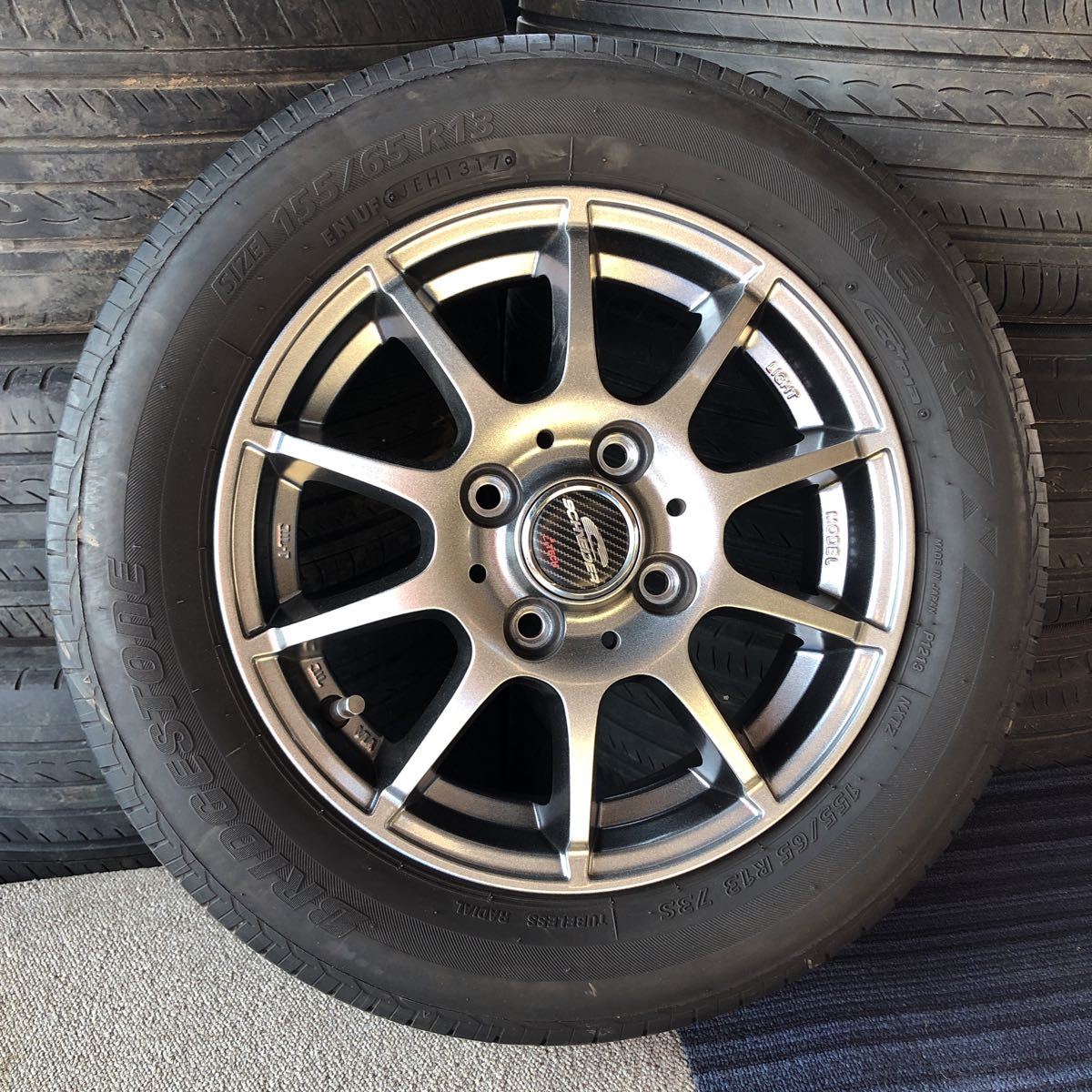 02060701 A-TECH SCHNEIDER S119 ライトモデルアルミホイール一