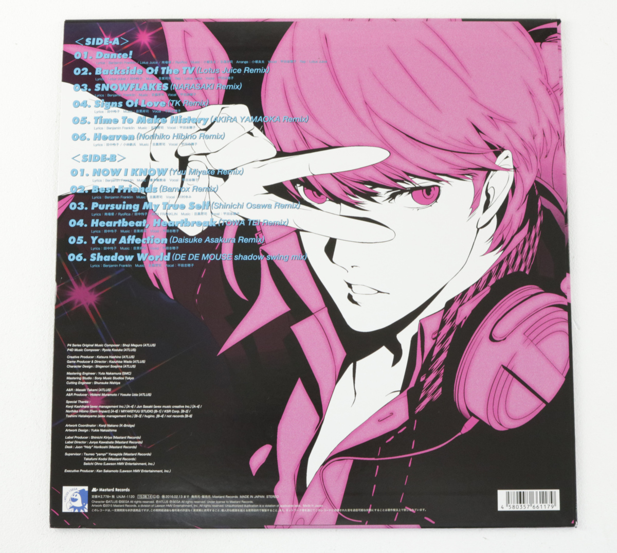 中古品 ペルソナ4 ダンシング オールナイト オリジナル サウンドトラック Remixes アナログ盤 レコード Lp の落札情報詳細 ヤフオク落札価格情報 オークフリー スマートフォン版