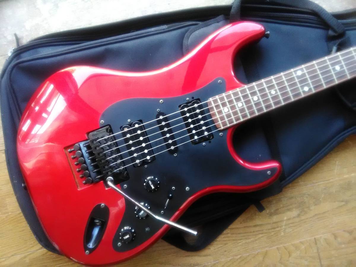 KRAMER F-3000コンコルドヘッド HSH仕様 Floyd ROSE 程度上々!の落札