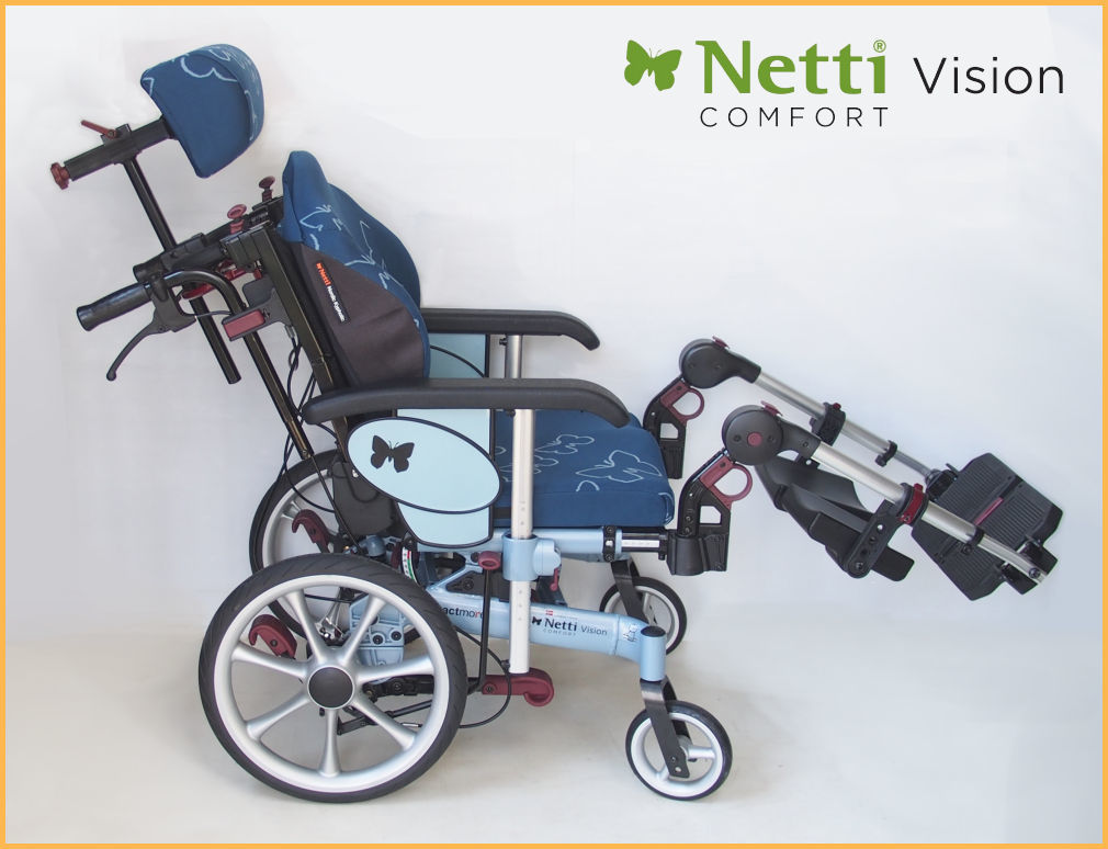 介護用 車椅子 Netti EMネッティ エム ティルト&リクライニング