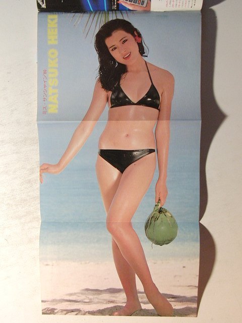 平凡パンチ1980年3月24日号◇碧夏子ピンナップ/高橋ひとみ/ナオミ