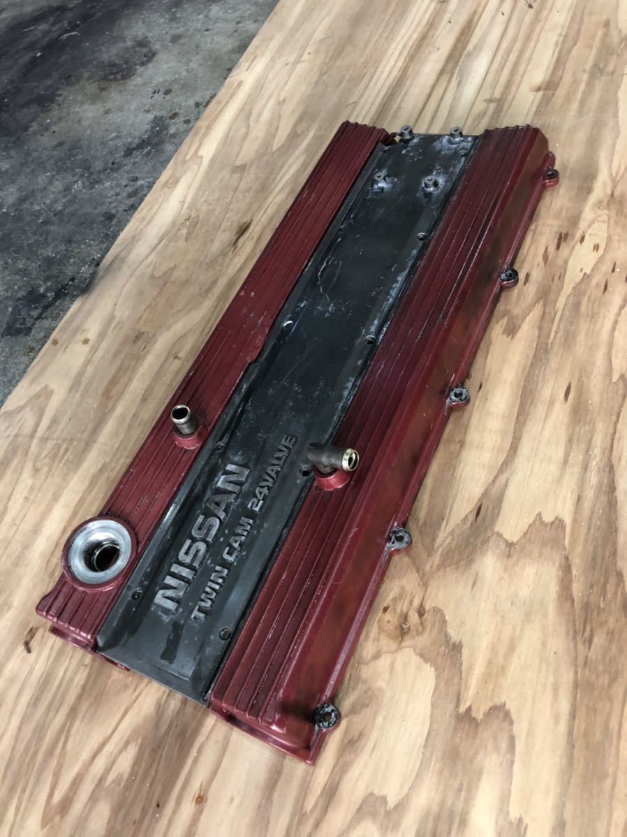 希少 r31 スカイライン rb20det タペットカバー プラグカバー 31
