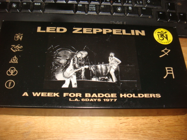 LED ZEPPELIN 夕月 19CD BOX TARANTURA 150枚限定 美品 箱 ポスター 完