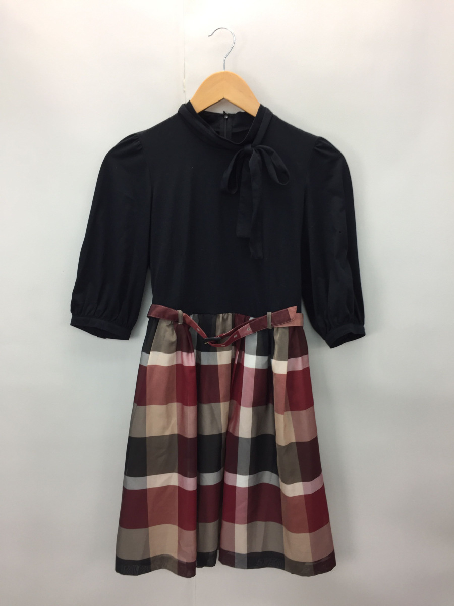 Blue Label Crestbridge エレガントシフォンドッキングワンピース 55j 606 72 36 ポリエステル レッド チェック の落札情報詳細 ヤフオク落札価格情報 オークフリー スマートフォン版