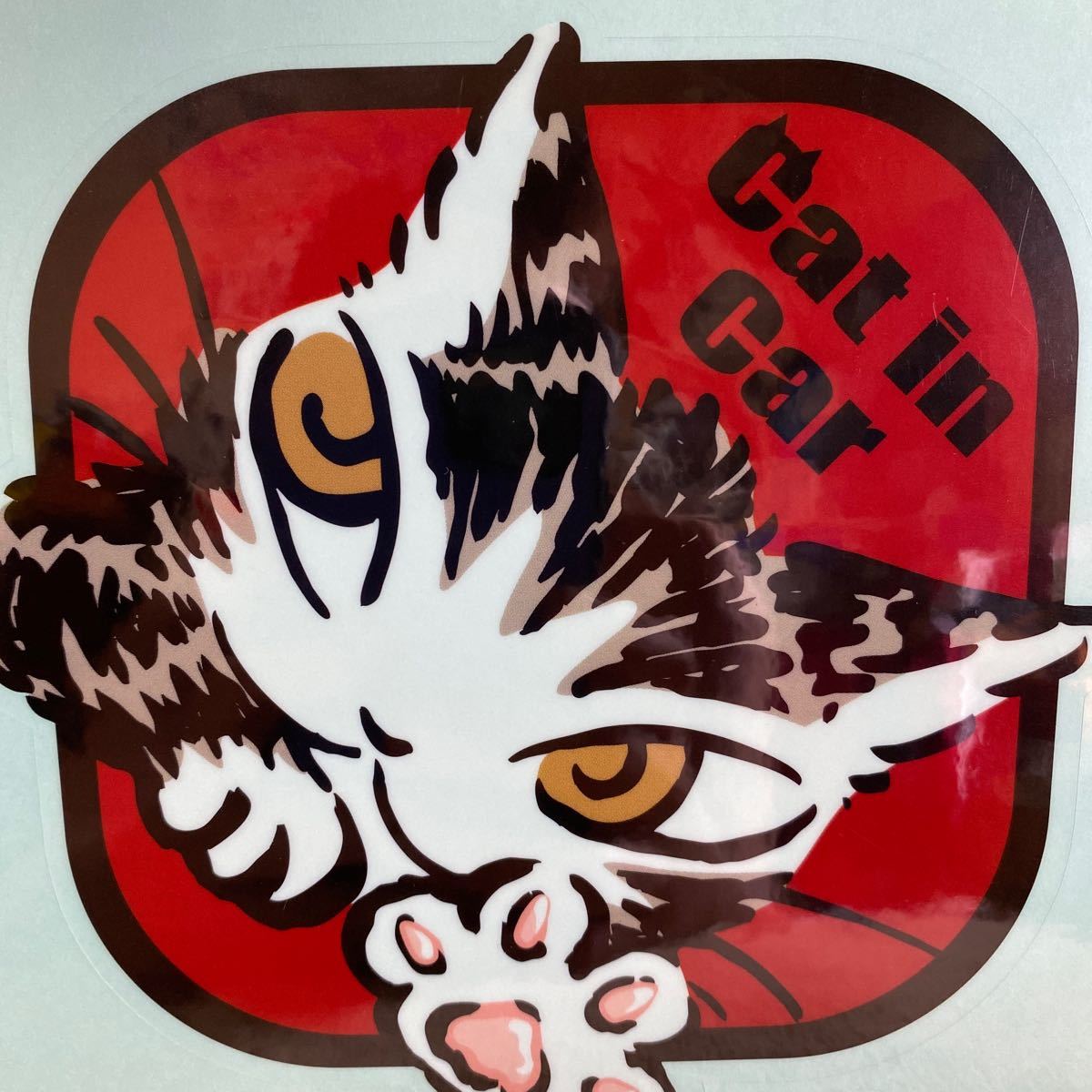 新品】新品 わちふぃーるど ダヤン WACHIFIELD 猫 ステッカー cat in