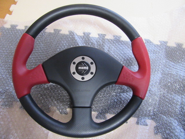全商品オープニング価格 純正ステアリング インフレーター付 Momo L0k ステアリング Guiacieneguilla Com