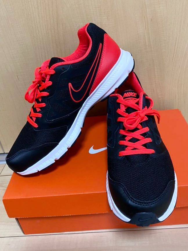 新品 未使用品 27 5cm 017 ナイキ ダウンシフター 6 Msl Nike Downshifter 6 Msl ランニングシューズ 黒 オレンジ 赤 の落札情報詳細 ヤフオク落札価格情報 オークフリー スマートフォン版