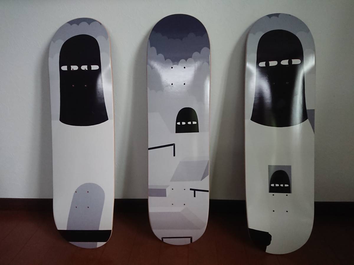 invisible ink skate board