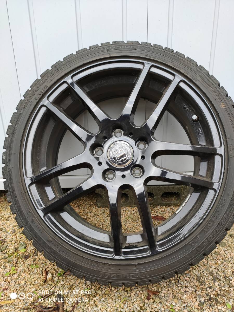 17インチスタッドレスタイヤ4本セット Zc33sスイフトスポーツ用 Wintermax02 の落札情報詳細 ヤフオク落札価格情報 オークフリー スマートフォン版